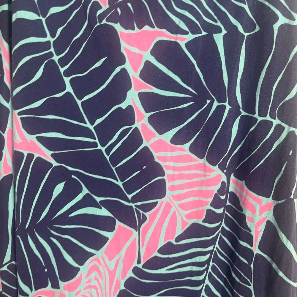 Lilly Pulitzer Under The Palms Marnie Maxi Skirt Size XL Beach Preppy Stretch - Image 2