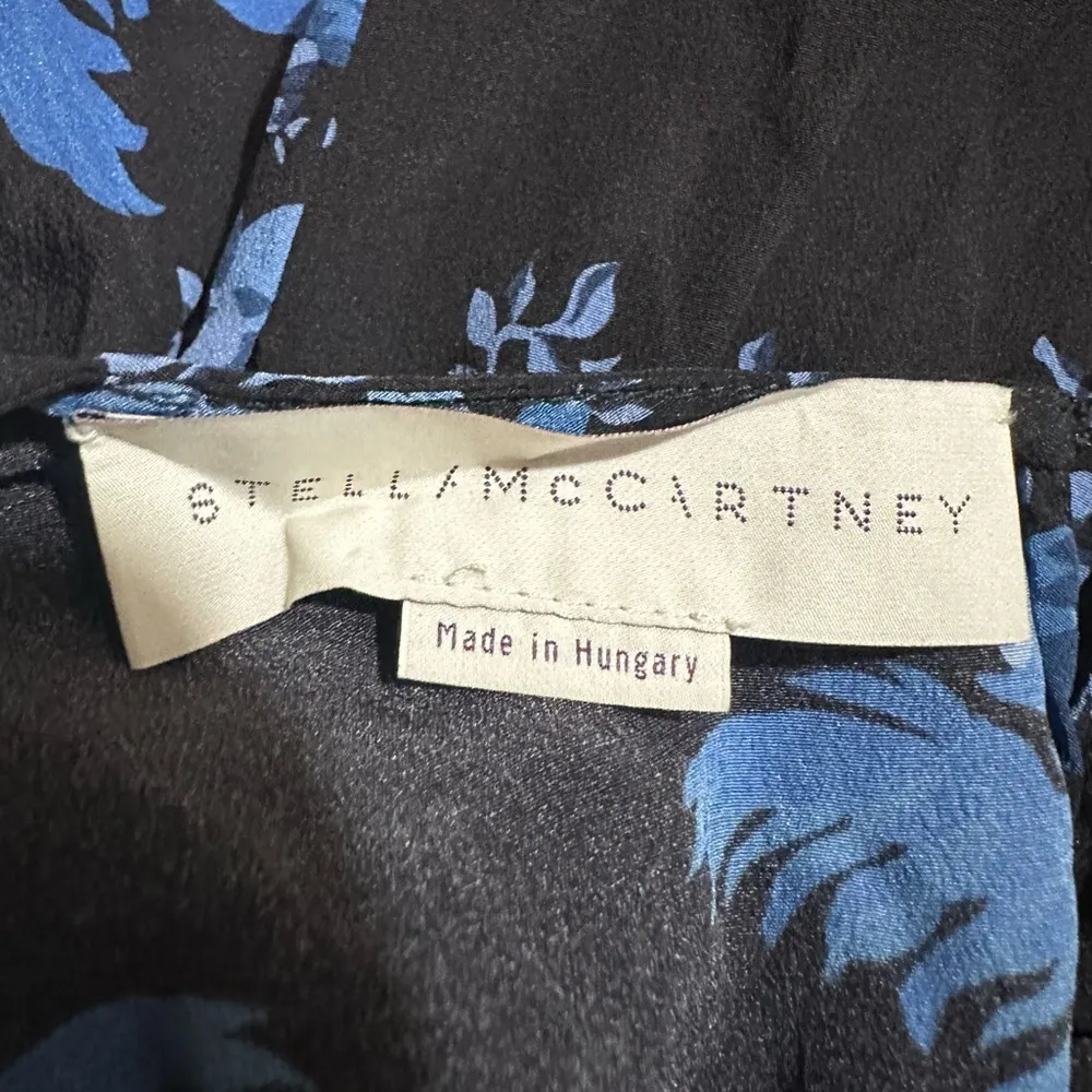 Stella McCartney Long-Sleeve Floral-Silk Blouse - Image 7