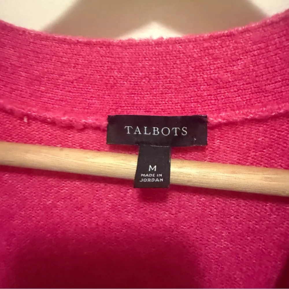Talbots  Drop Shoulder Jewel Buttons Cardigan - Image 4