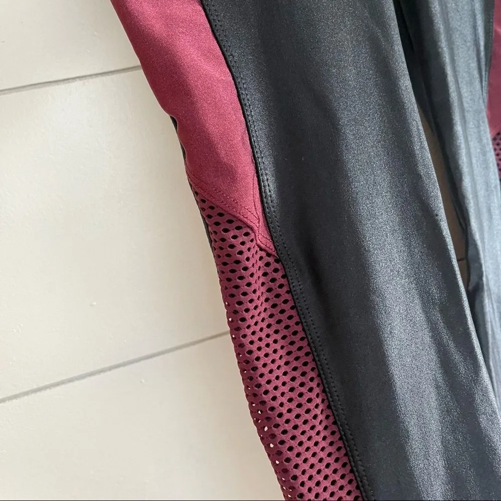 Koral Black Colorblock Liquid Leggings - Image 2