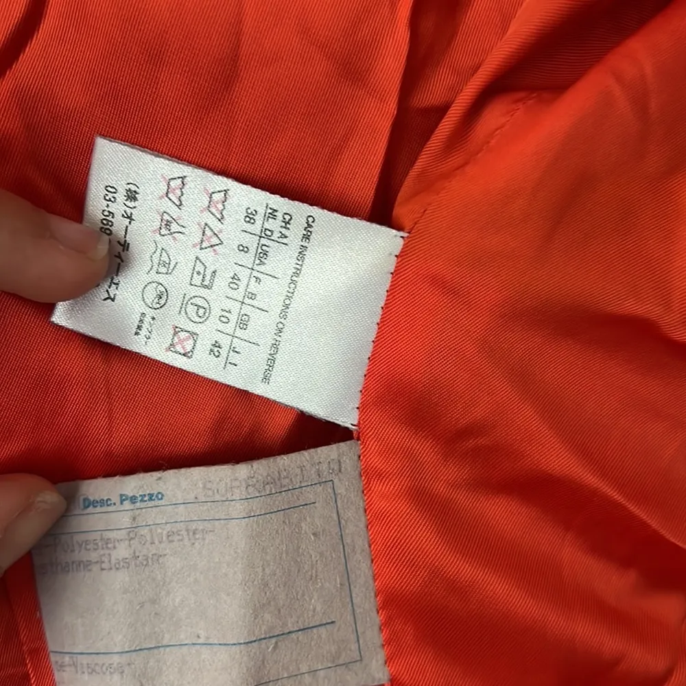 MaxMara Red Jacket Size 8 US - Image 10