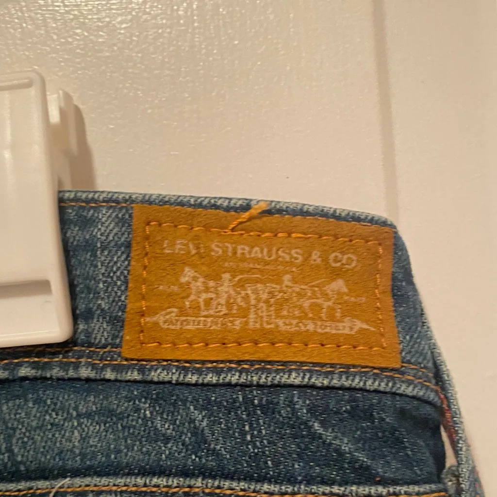 Levi's Women's Dark Blue Skinny Jeans - Image 9