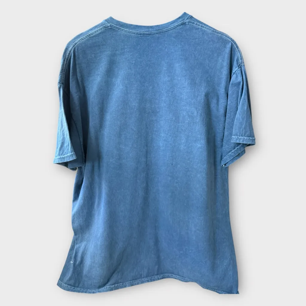 Ford Mustang “Mach 1 1971” Graphic Tee – XL (BNWOT, Distressed Flaw) Blue - Image 5