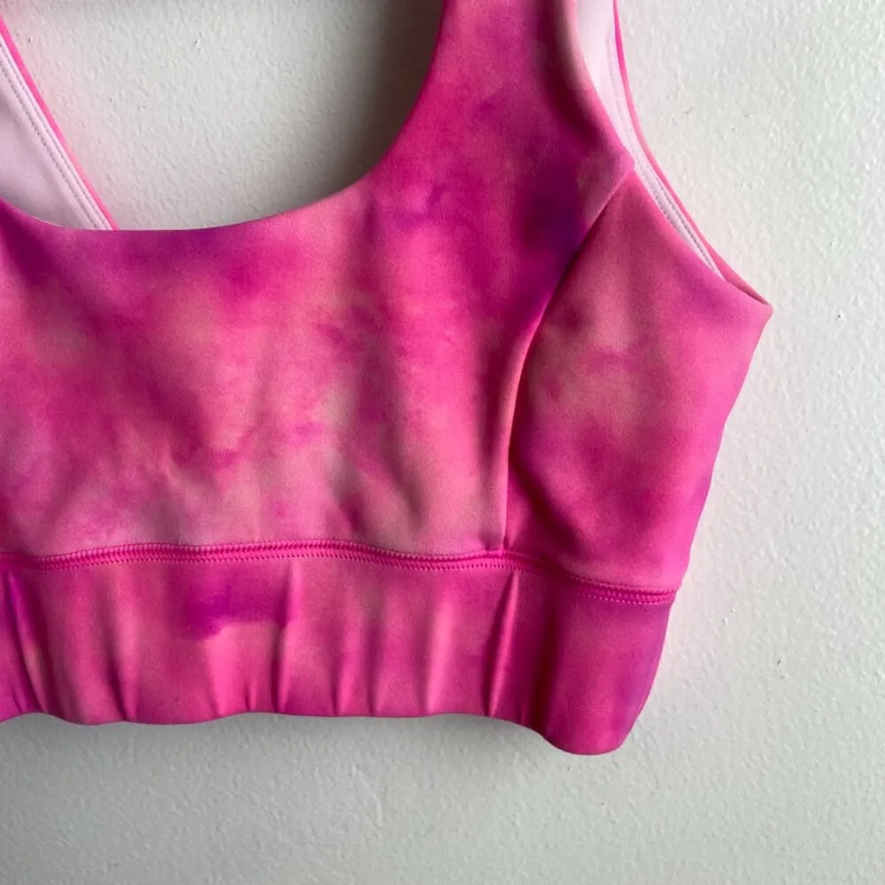 IVL Collective Pink Watercolor Power Sports Bra - Image 7