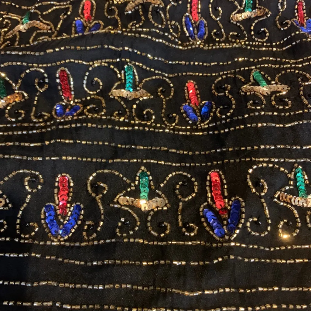 VINTAGE 1990'S CARINA BY BALLY LEE BLACK MULTI - Image 9