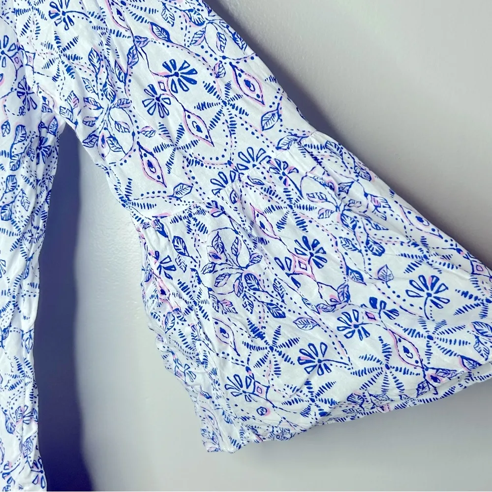 Lilly Pulitzer Resort White Time To Shine Nevie Off The Shoulder Top Size S - Image 8