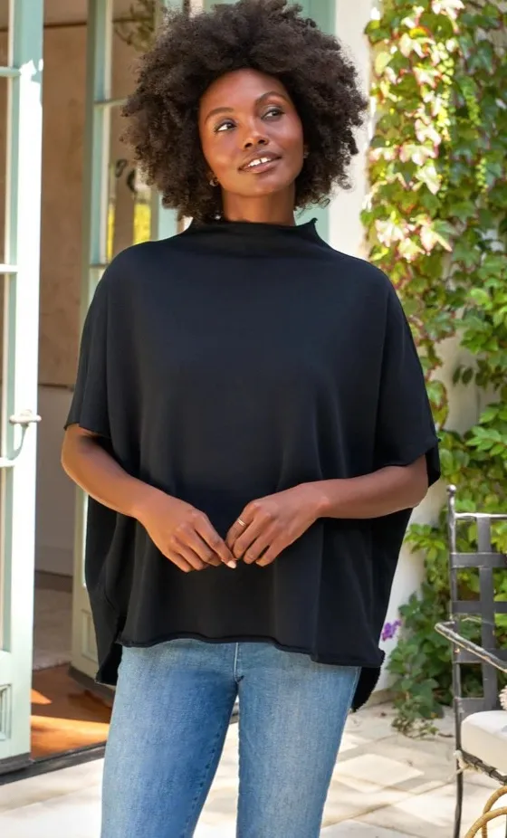 Frank & Eileen Audrey Funnel Neck Capelet British Royal Navy OS Triple Fleece - Image 1