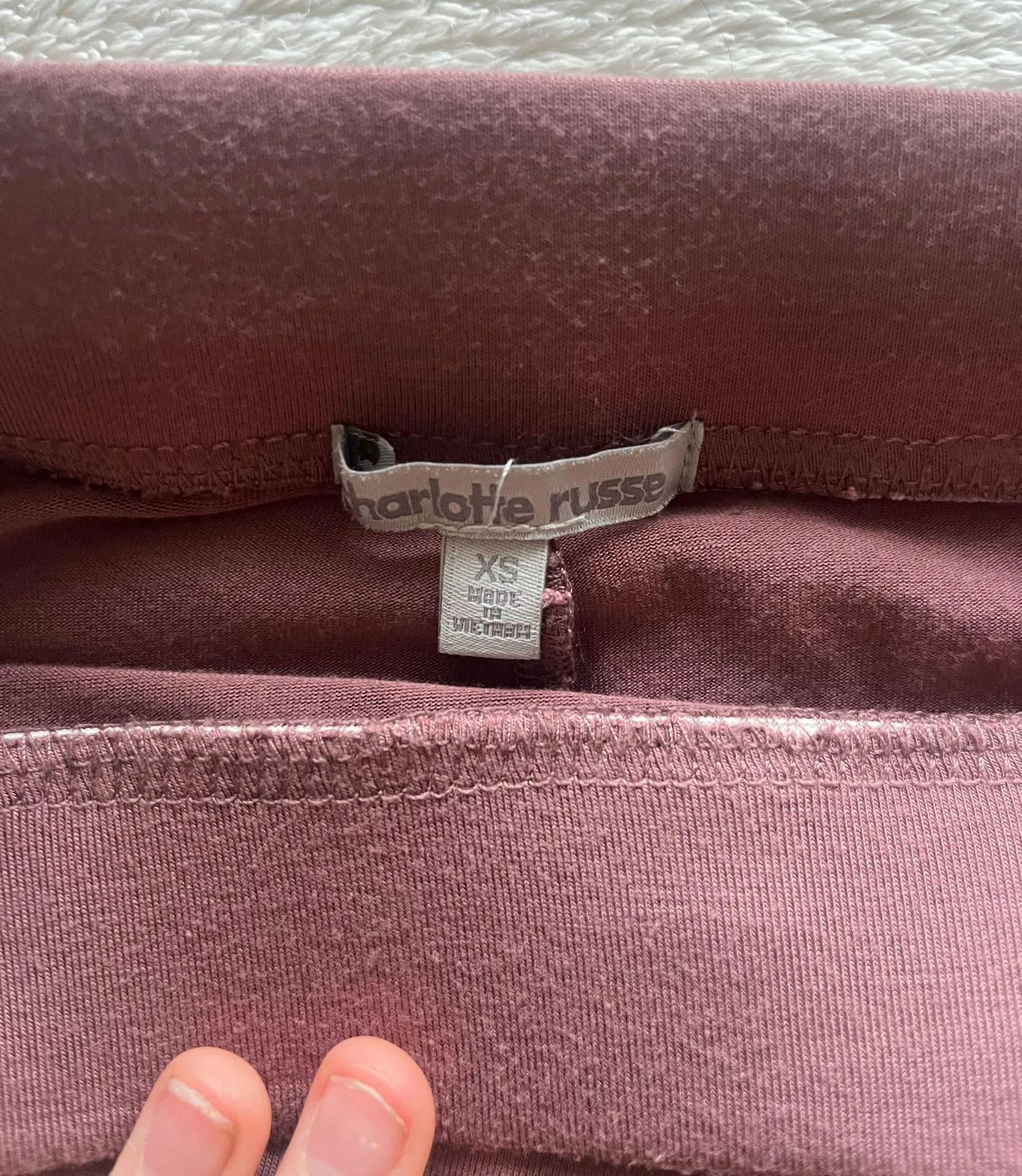 Charlotte Russe Long Slit Flow Skirt  - Image 3