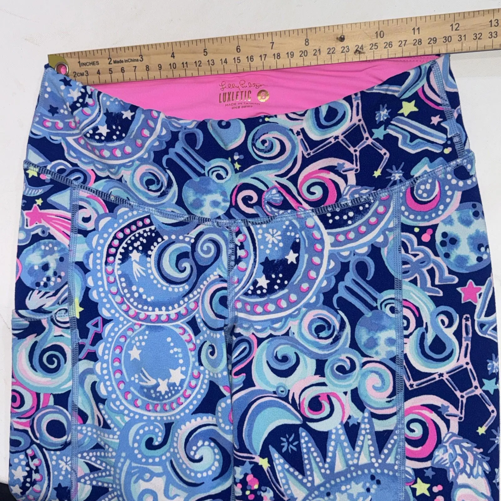 Lilly Pulitzer Luxletic Legging S Finn XS Preppy Country Club Tennis Gym Set - Image 7