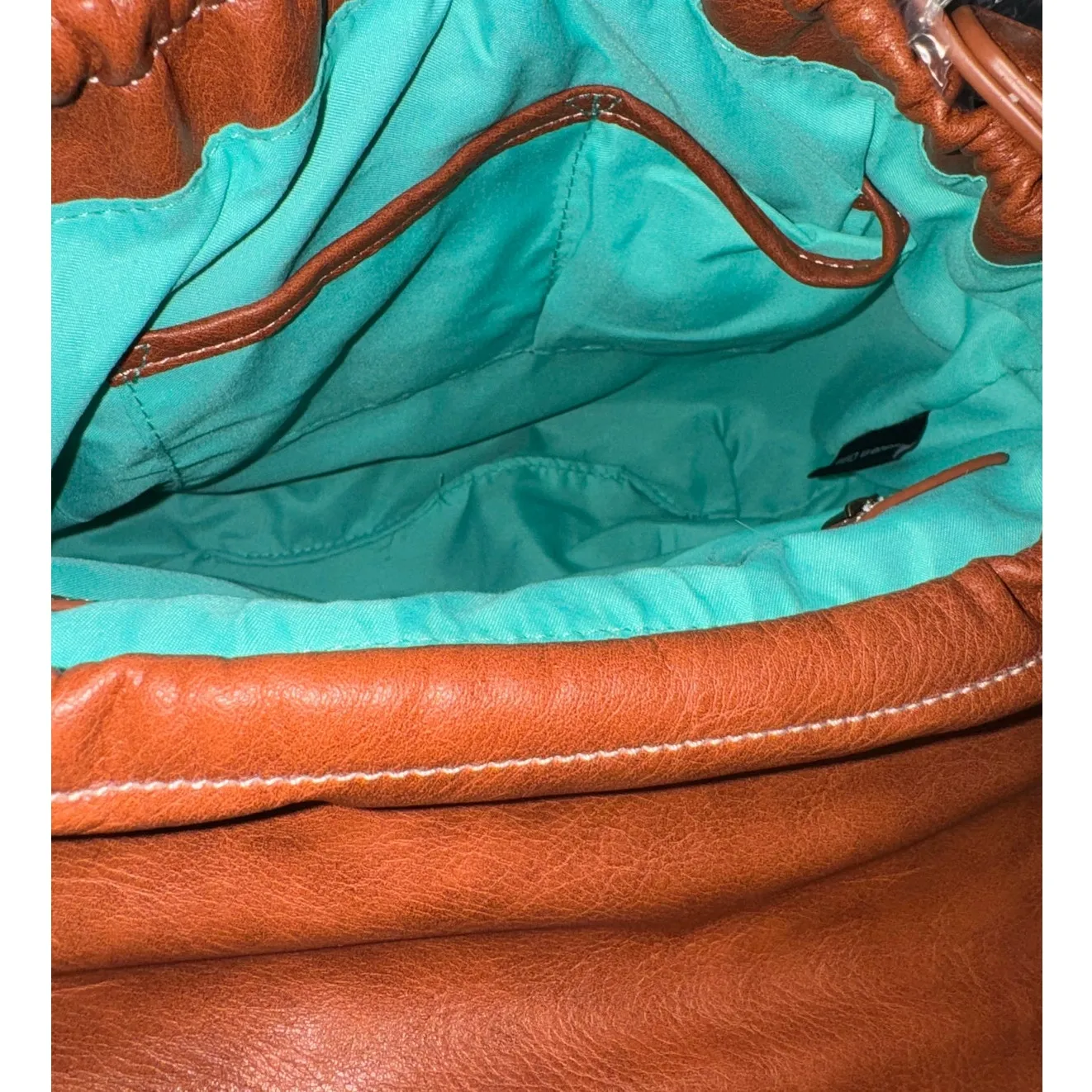 NWT! Catchfly Studio Aztec Crossbody Bag Concealed Carry Western Purse Brown - Image 8