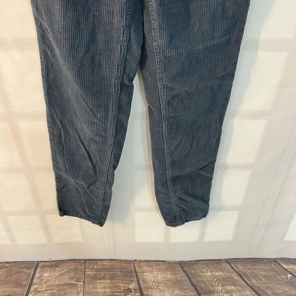 BDG Blue Corduroy 100% Cotton High Rise Mom Pants Size 25 - Image 3