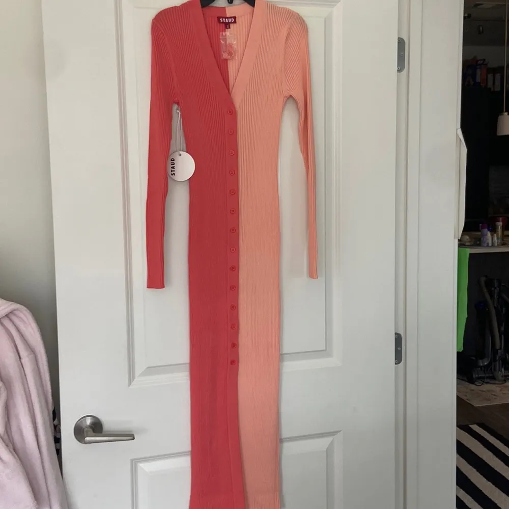 STAUD half and half sweater dress. S - Image 2