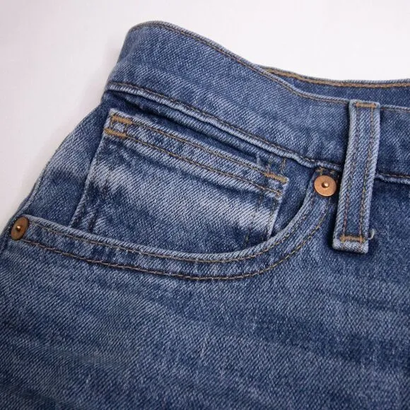 NWT Madewell Denim Shorts in Burke Wash, size 26‎ - Image 9
