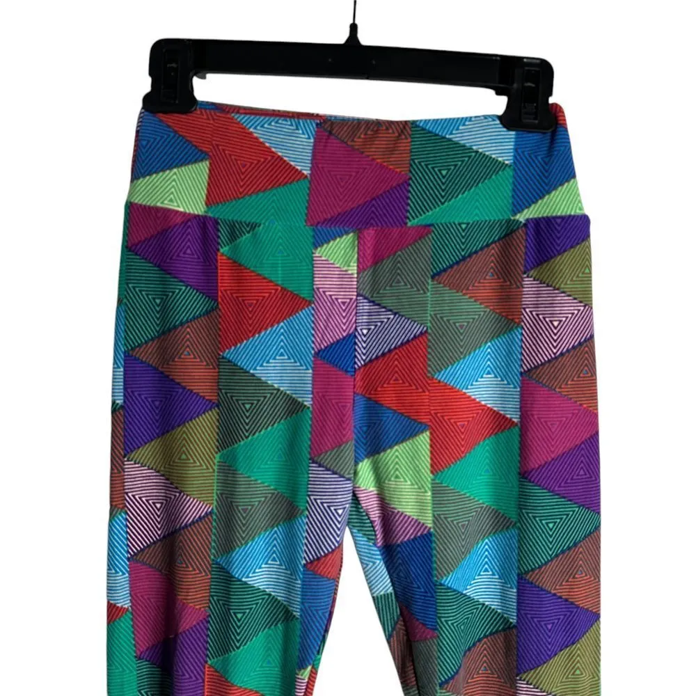 LuLaRoe One Size Leggings Colorful Art To‎ Wear Statement Pants Maximalist - Image 3