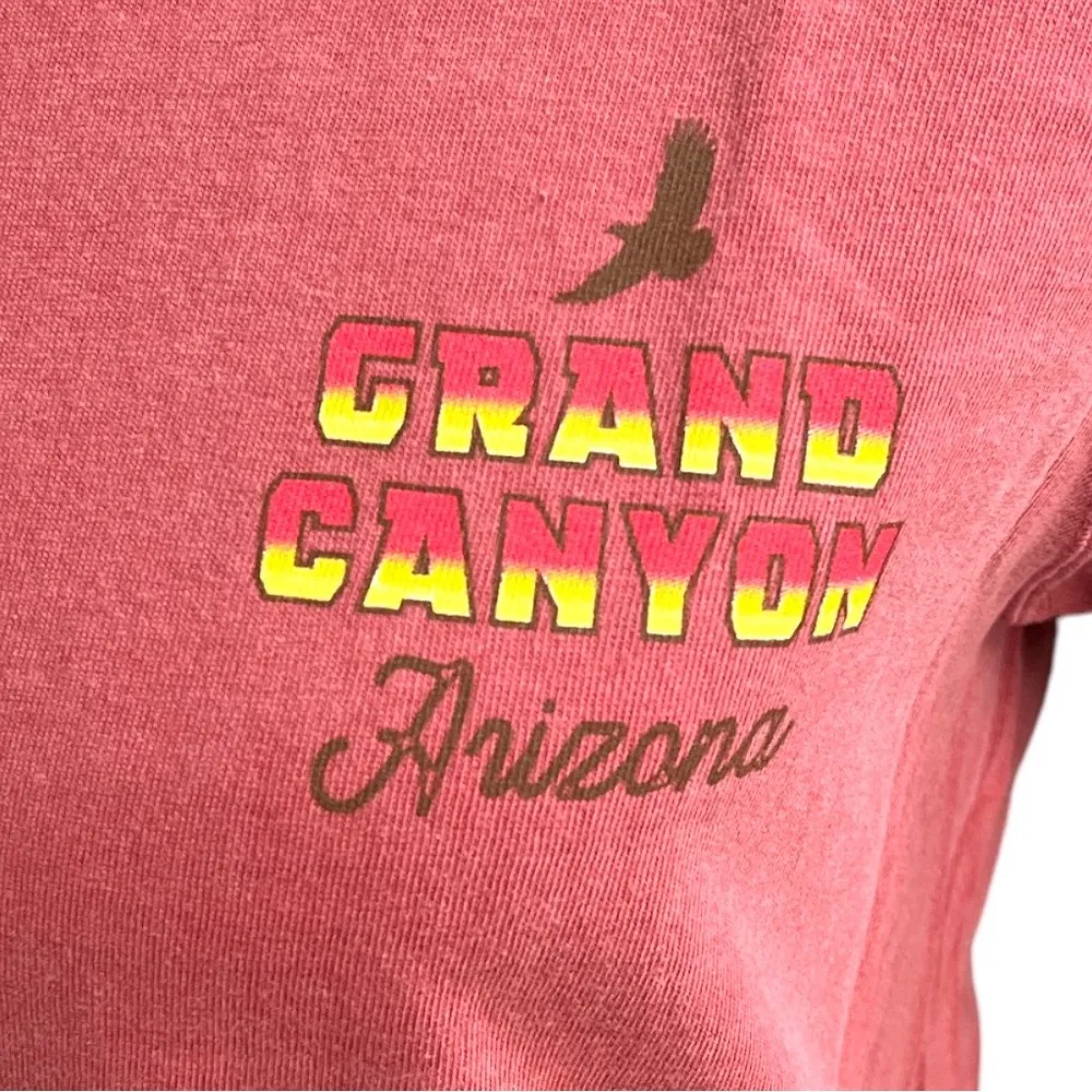 Grand Canyon Arizona Graphic Tee Pink Size Small - Image 4