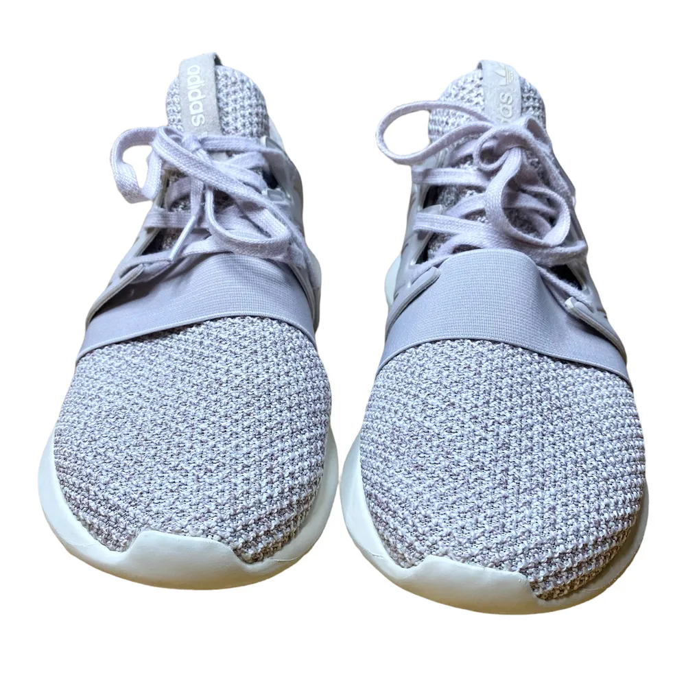 Adidas Originals Tubular Viral Knit Lace Up Sneakers Ice Purple Women's 7 S75906 - Image 7