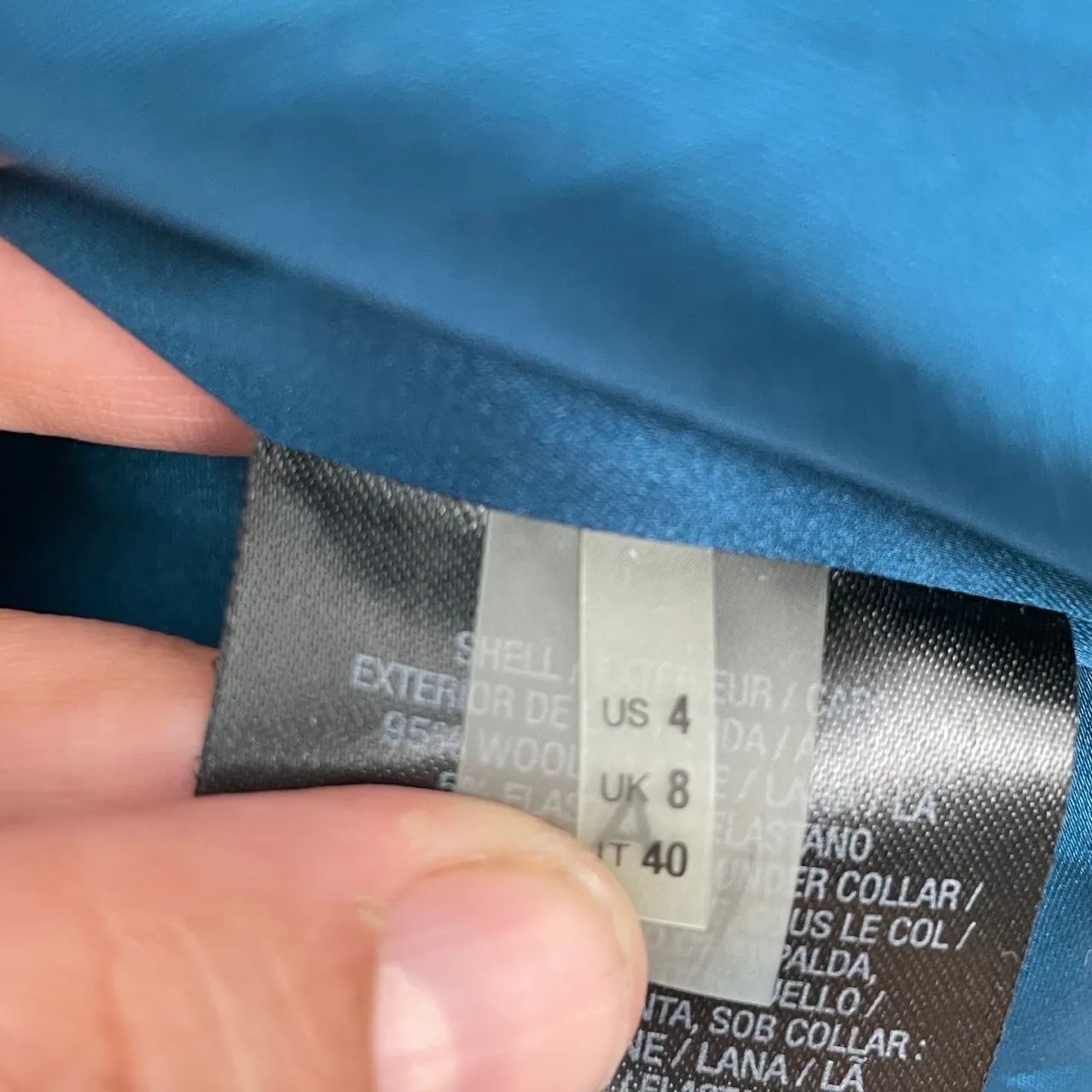 Elie Tahari Women's Bethany One Button Colorblock Notched Lapel Blazer Size 4 - Image 11