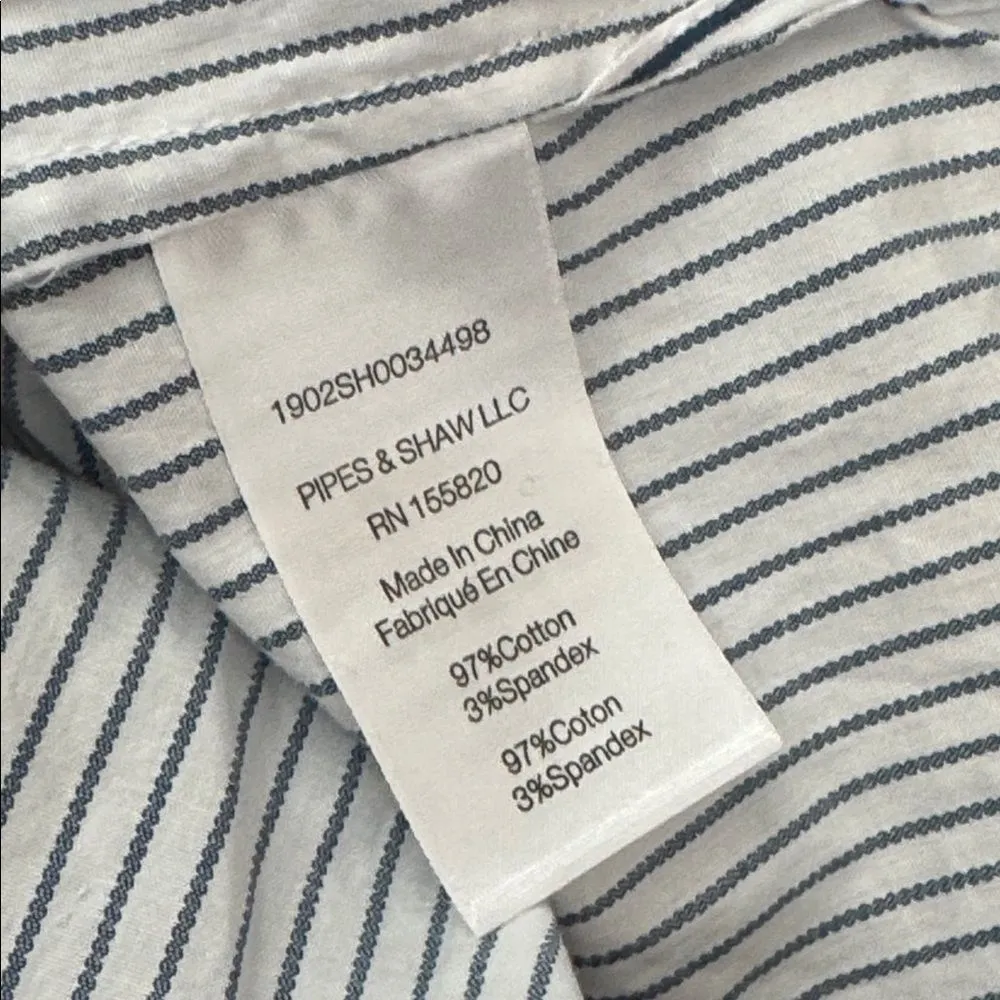 Veronica Beard  Sanaa Shirt blue stripe 6 - Image 7