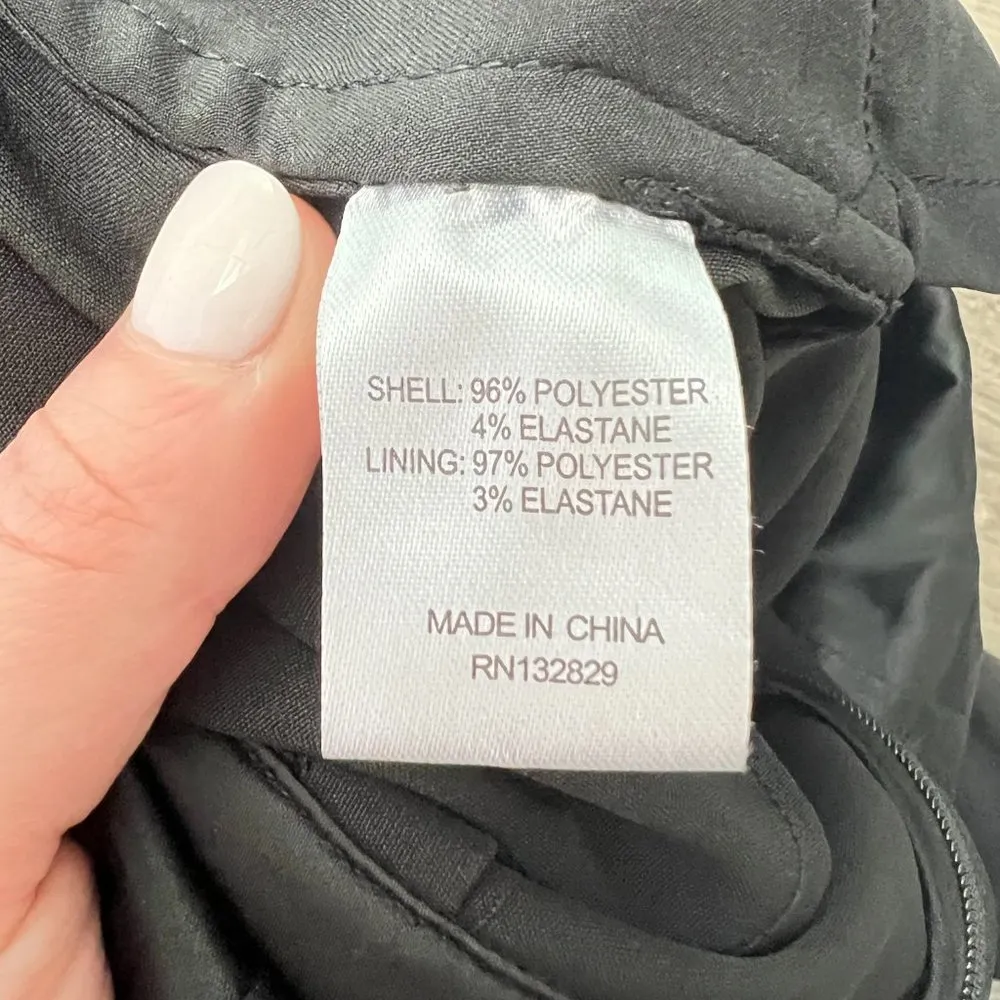 NWT Lovers and Friends Black Full Length Jumpsuit Adjustable Straps Wide Leg - Image 13