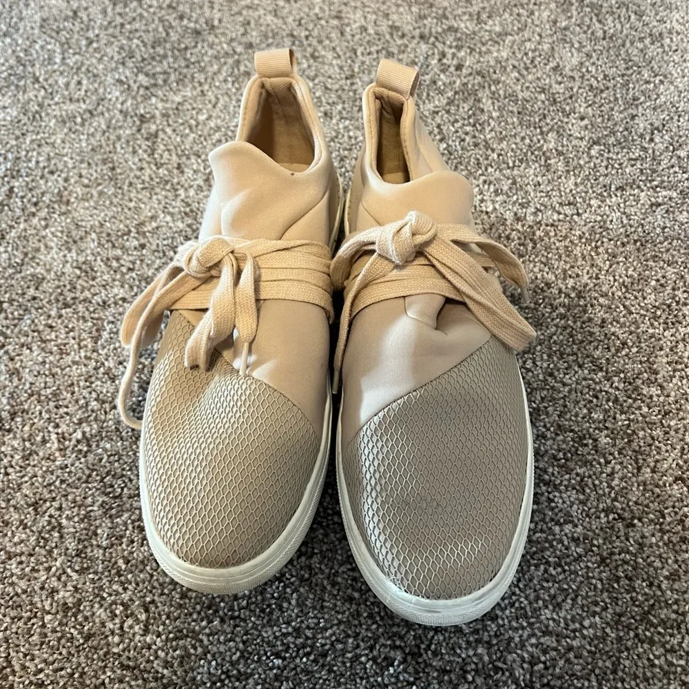 Steve Madden Mauve Sneakers Low-Top Canvas - Image 6