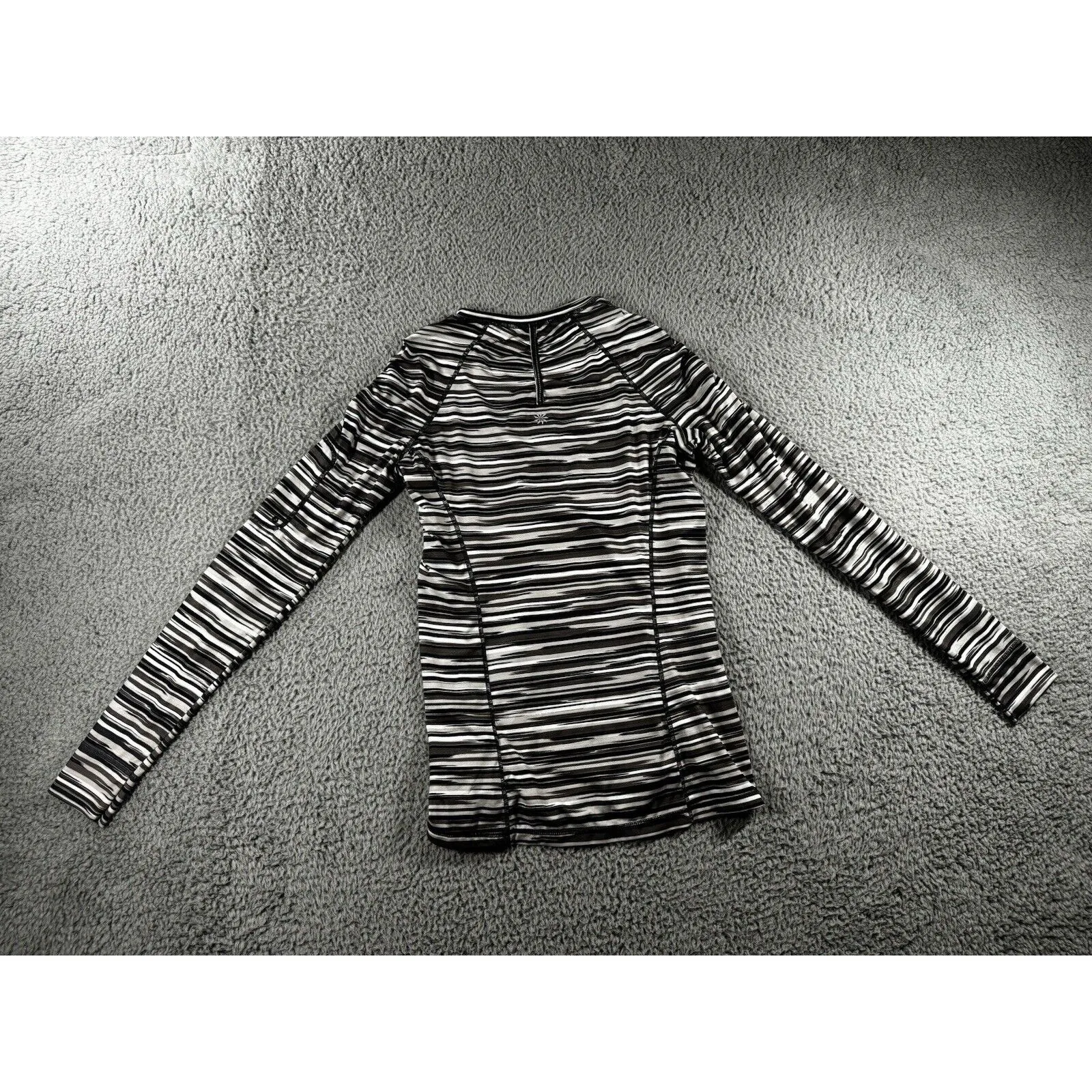 Athleta Pacifica Jacket Women‎ Small Lightweight Long Sleeve Quarter Zip - Image 2