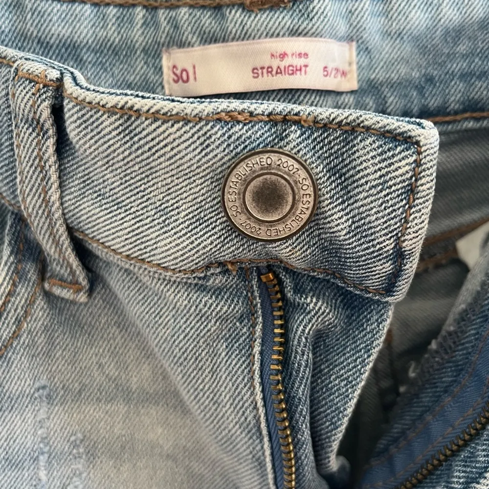 SO Target  Brand High Rise Straight Jeans - Image 2