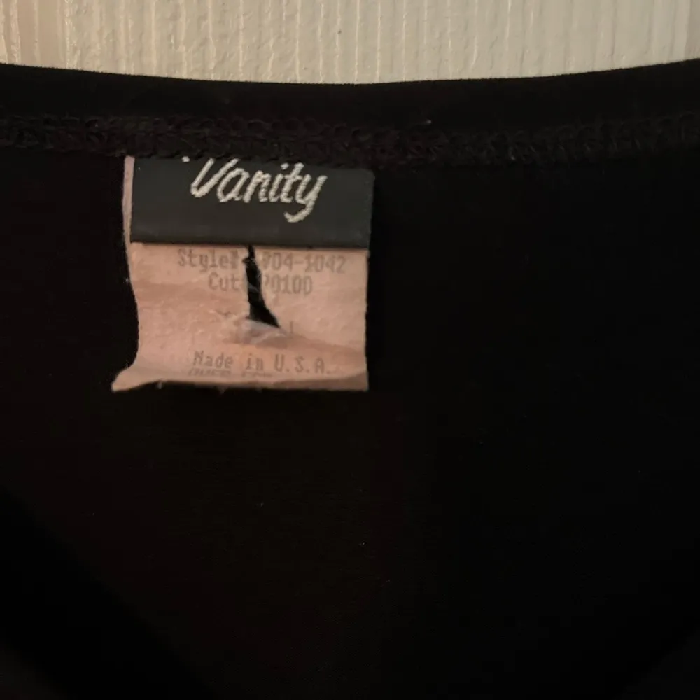 Vanity vintage fitted empire waist top with silver buckle - Image 3