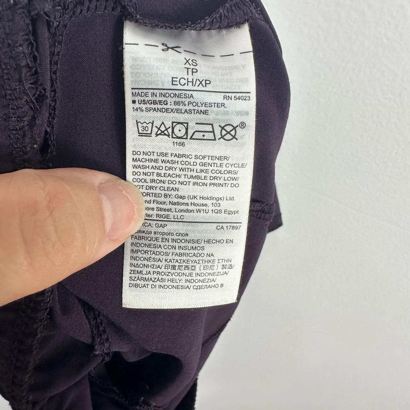 GapFit Shorts XS Purple Athletic‎ Drawstring Lined Pockets Active Running Gym - Image 6