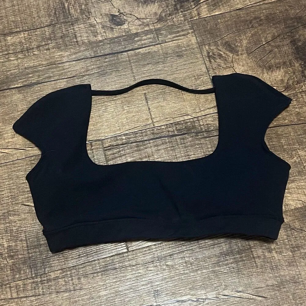 Garage Scoop Back Active square neck Top - Image 2