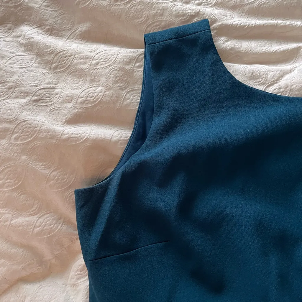 Dress the Population Leighton Peacock blue dress size large - Image 11