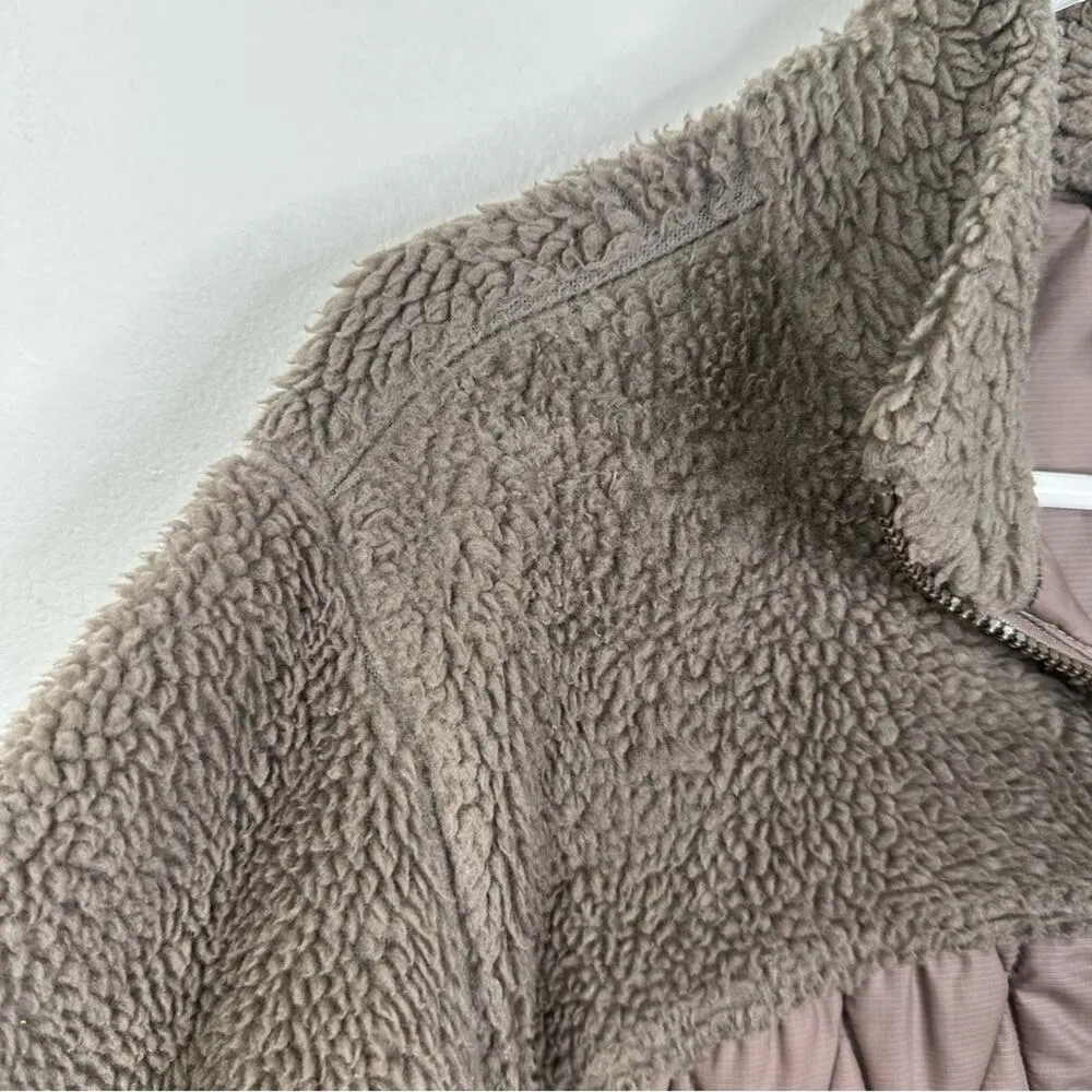 Patagonia Vintage Women’s M Bernese Mountain Fleece Quilted Jacket Style 27440 - Image 3