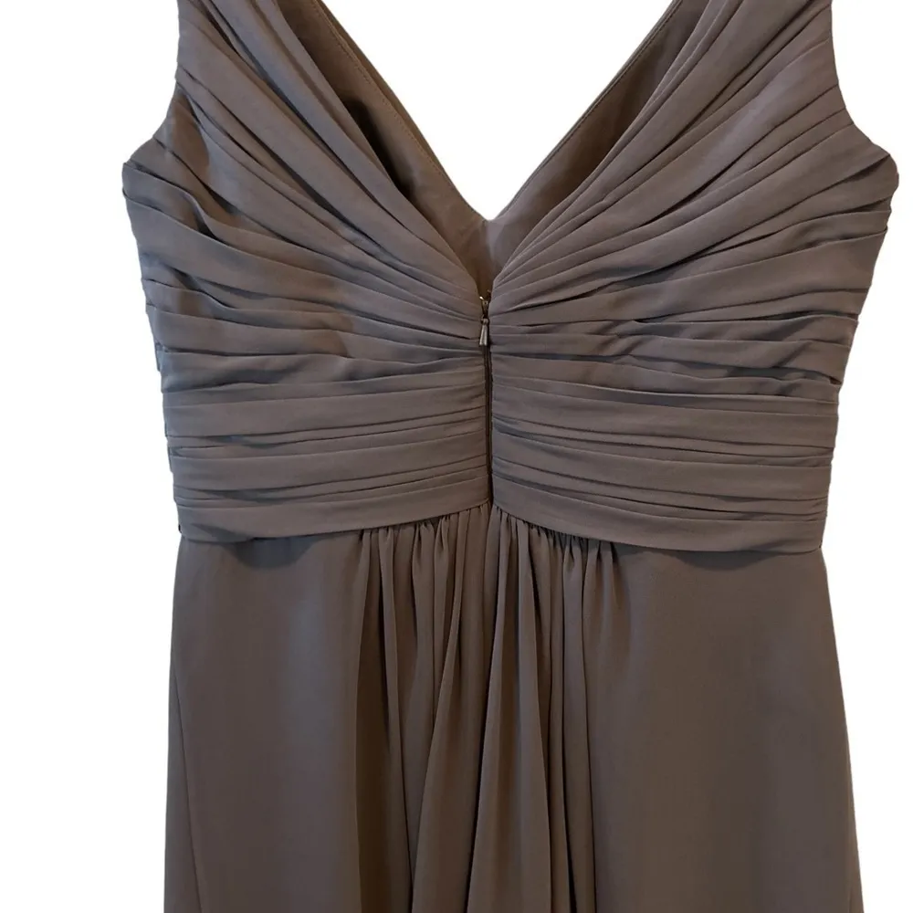 Bill Levkoff size 12 gray‎ dress - Image 9