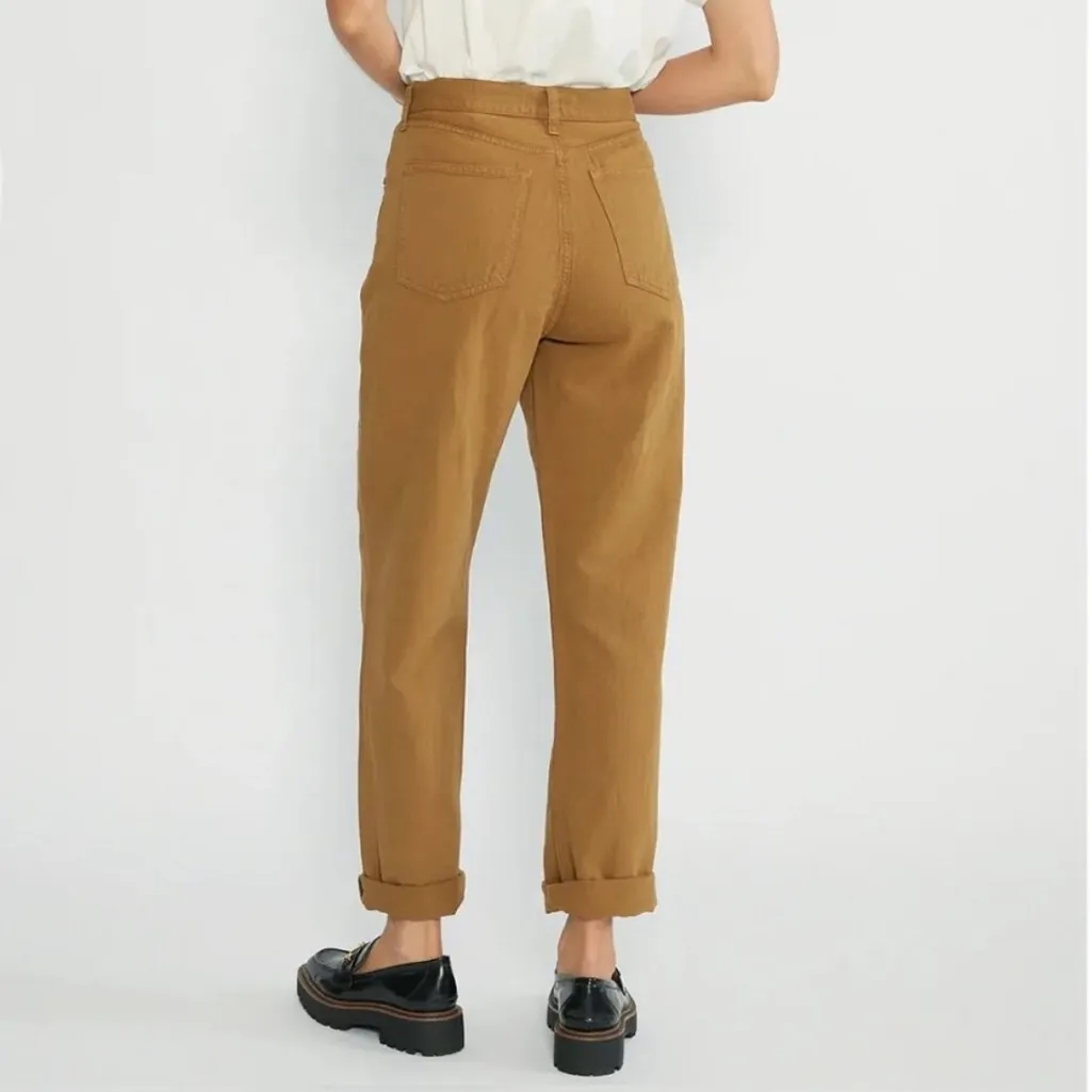 Etica Brown Bryce Pinch Waist Boyfriend Pants Size 30 Boyfriend Jeans in Tan - Image 2