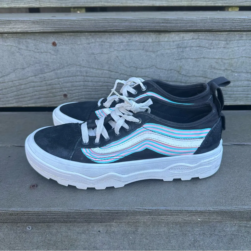 Vans Sentry Old Skool Ultra Cush Wafflecup LGBTQ+ Pride Sneakers - Image 4