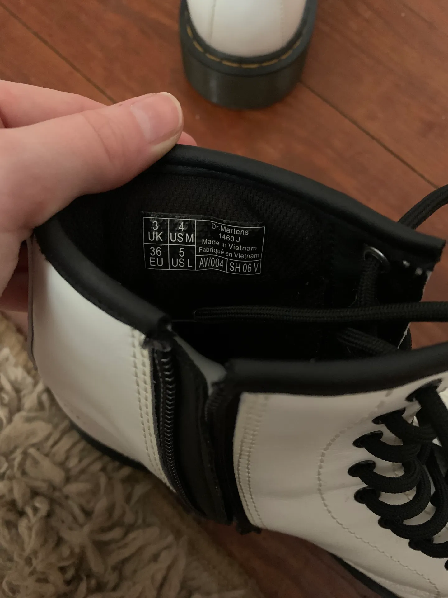 Dr. Martens White Boots - Image 6