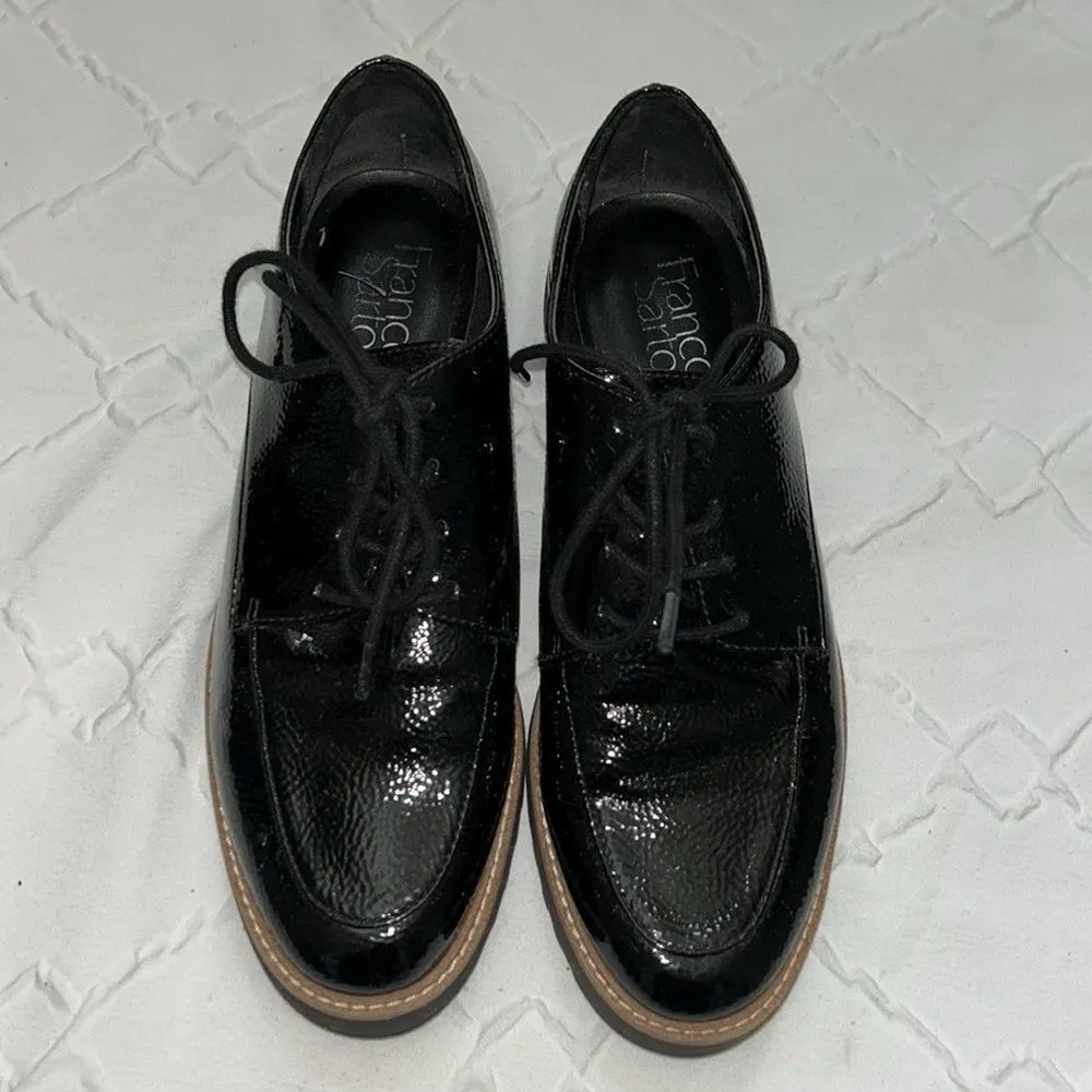 Franco Sarto Black Lace Up Shoes(Size 6.5M) - Image 2
