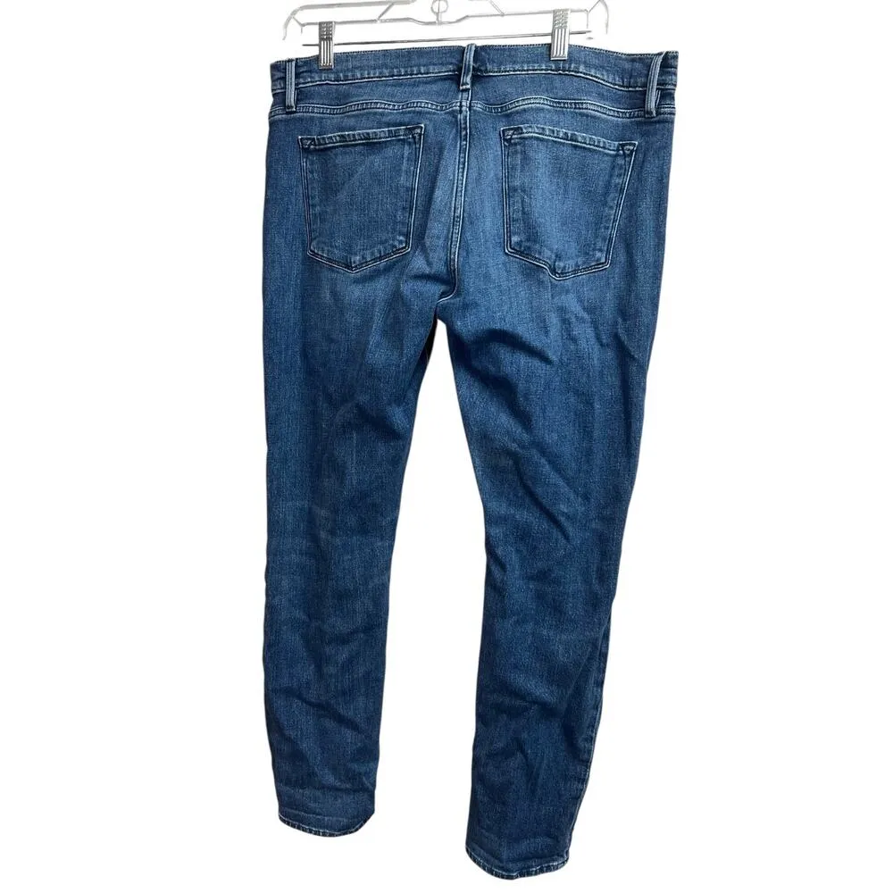 Frame Le Garcon Boyfriend Jeans Tapered Women's 30 - Image 16
