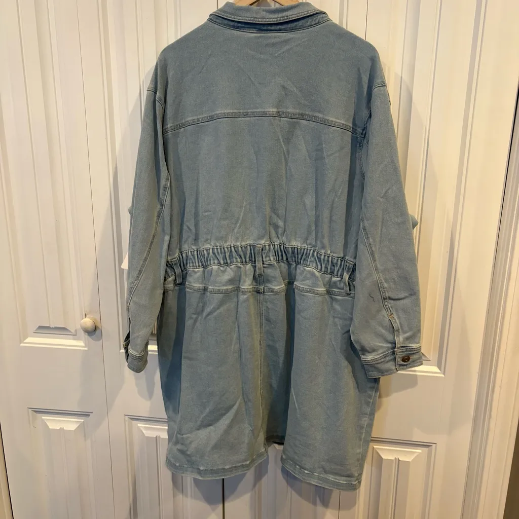 Terra & Sky Denim Dress Size 2X - Image 2