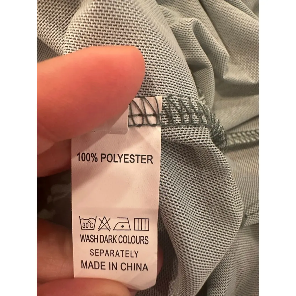 Women's Long Sleeve Floral Maxi Dress in Green and Pink, Size S - Image 9