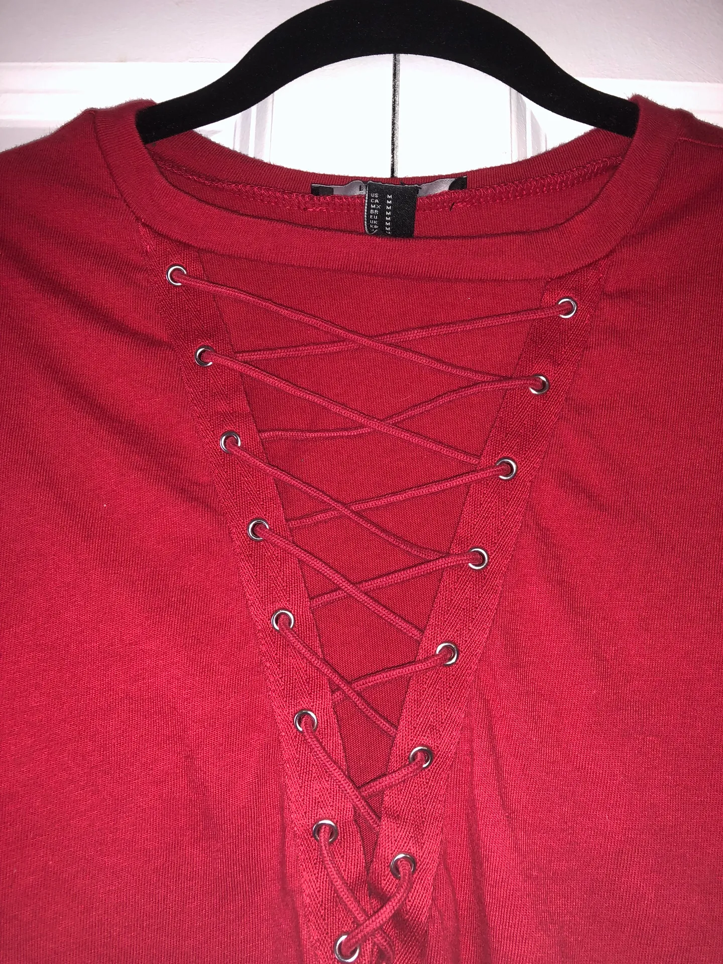 Lace Front  T-shirt - Image 2