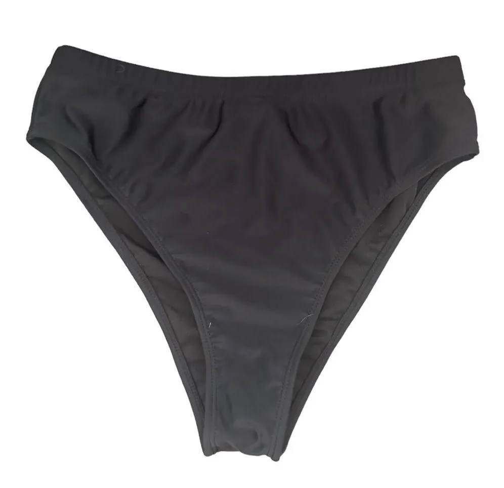 NWOT Black High waist Bikini set Size L - Image 2