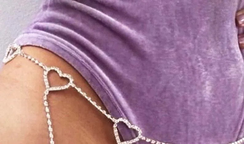 Y2k gems 2000’s Diamond Belt - Image 3