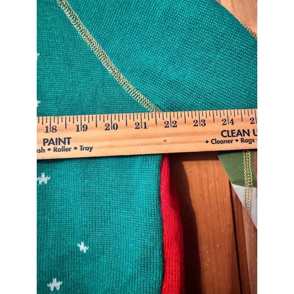 Tipsy Elves 2X 100% Cotton Snowman plaid cardigan Christmas Holiday heavy wgt - Image 6