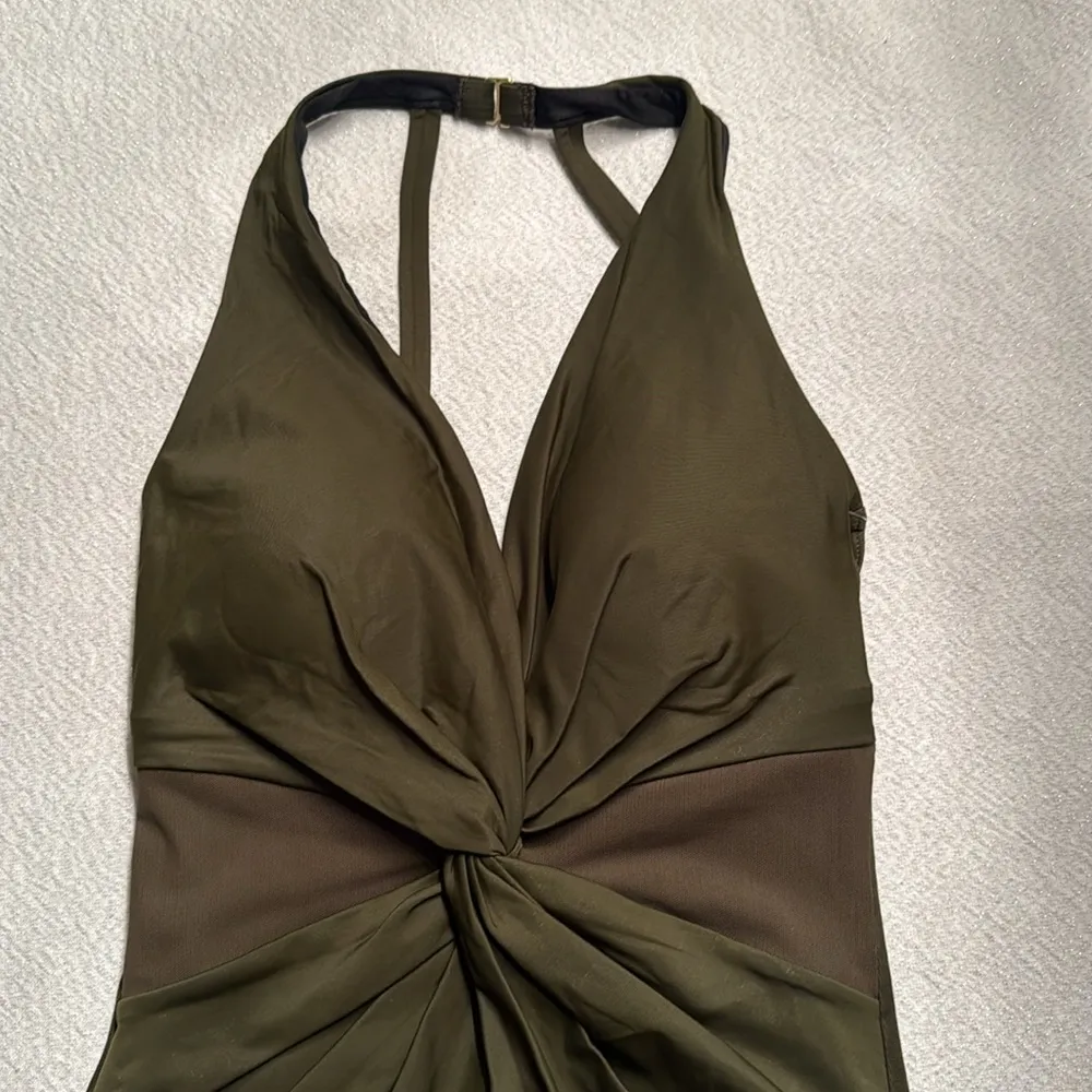 Miraclesuite Illusion Wrapture One-Piece Swimsuit, Size 6, Nori, $182 - Image 7