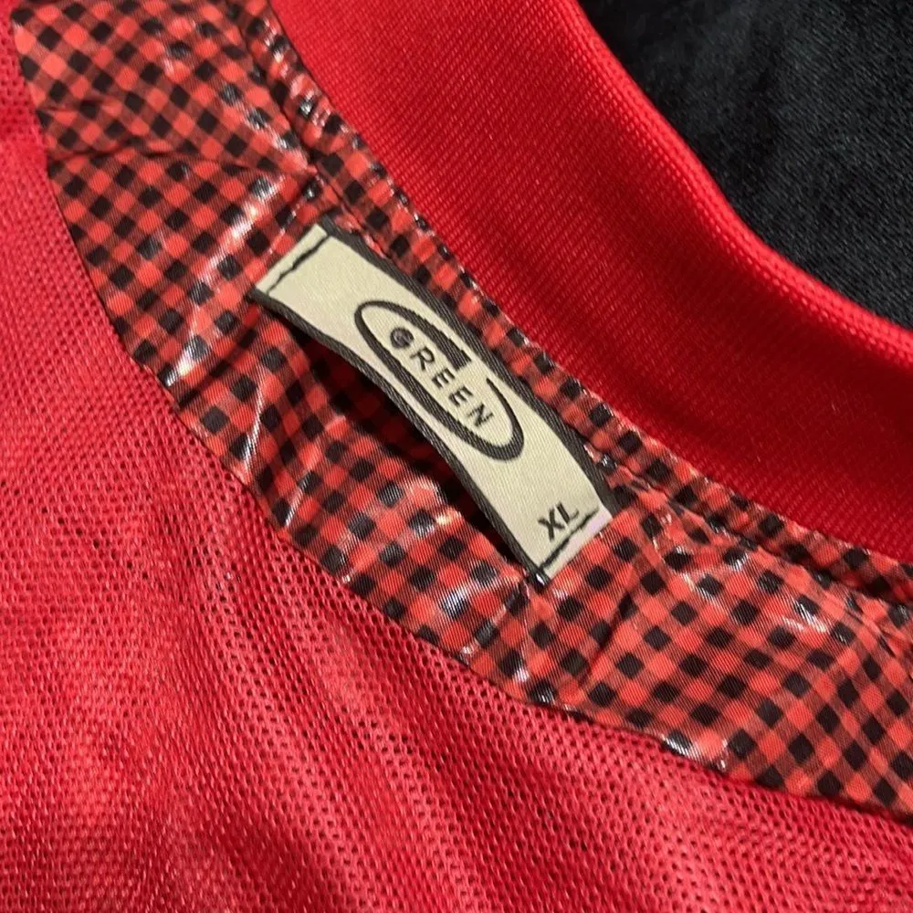 Whimsical Women’s Golf Windbreaker Full Zip Red Size XL - Image 16