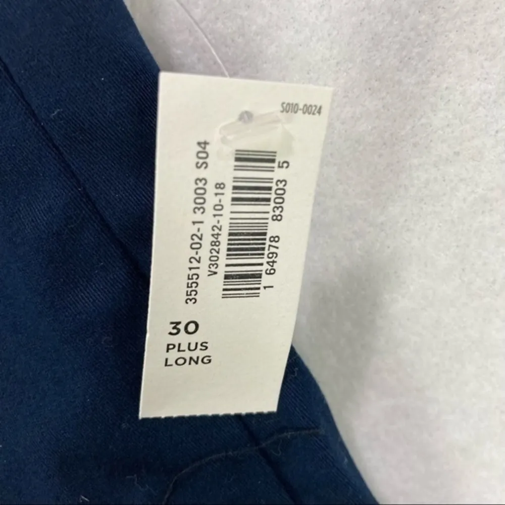 Old Navy Long Navy‎ Stretch Crop Side Zip Wow Pant - Image 4