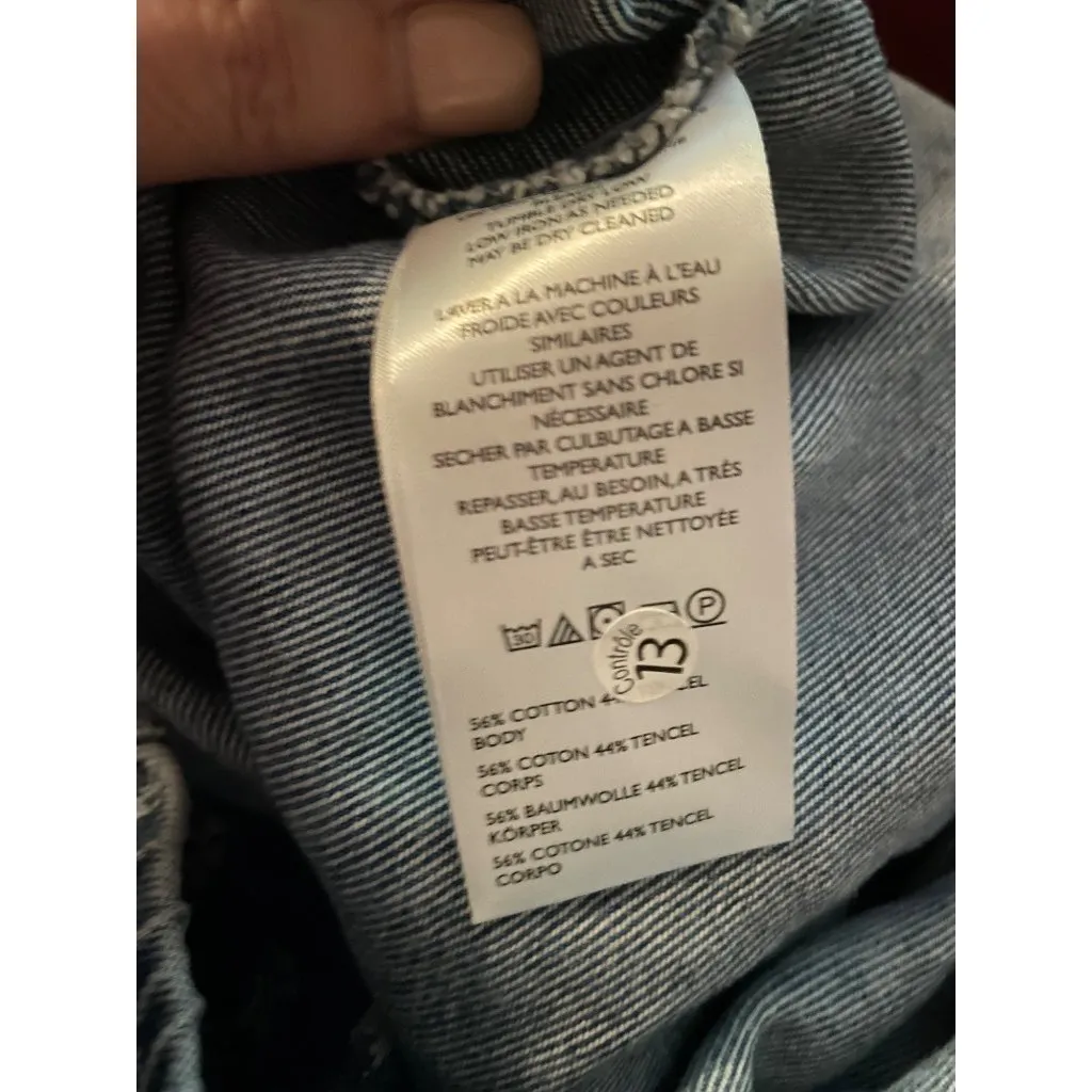 Free People Layla Denim Jacket - Image 5