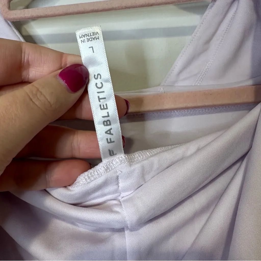 fabletics athletic hoodie sweatshirt size large - Image 4