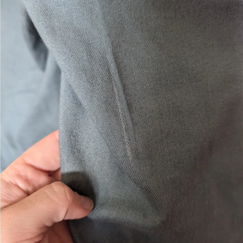 Prana Mid Rise Carlotta Crop Jean W6 Blue/Green/Gray - Image 4