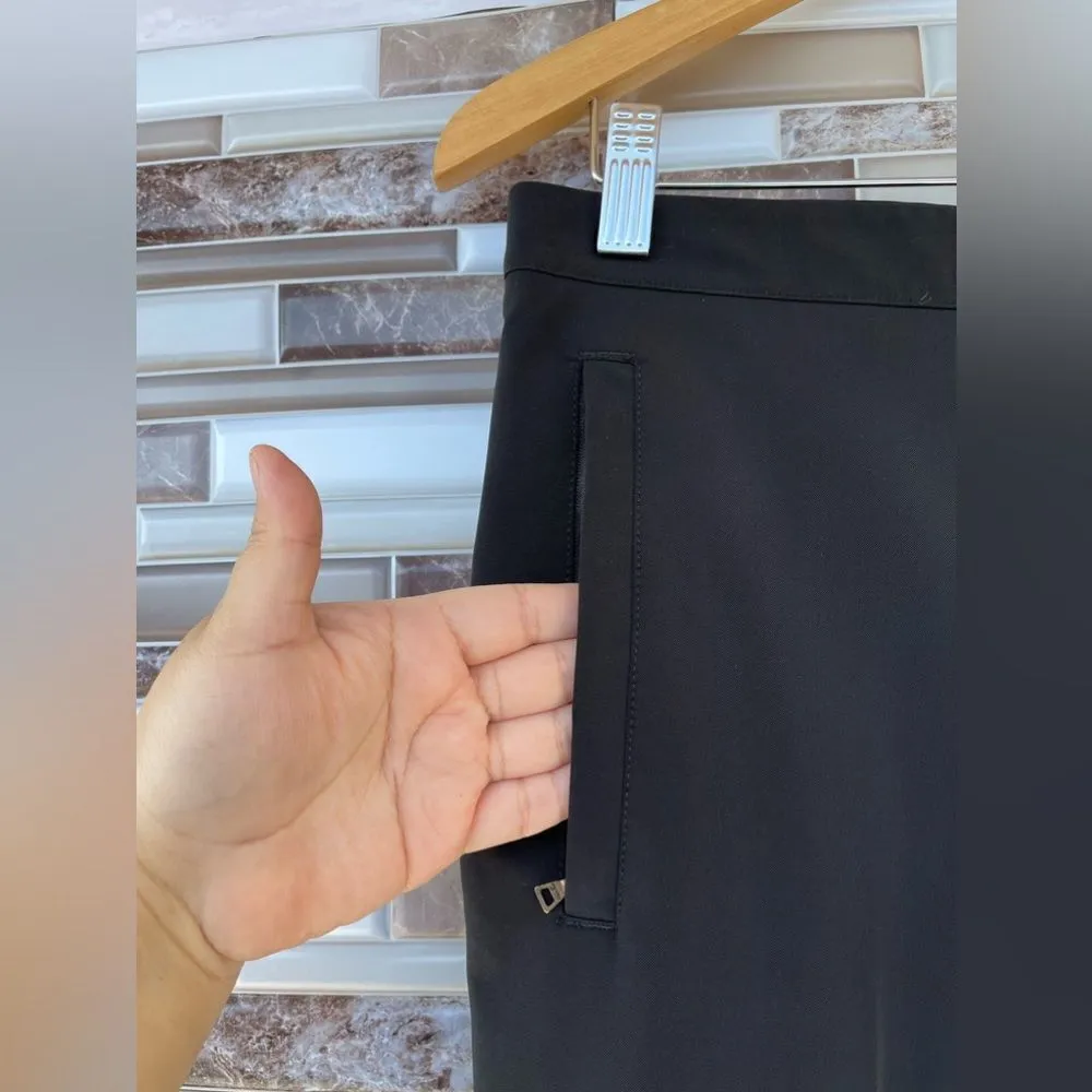 Prada  nylon pants back zipper size 44/28 - Image 2